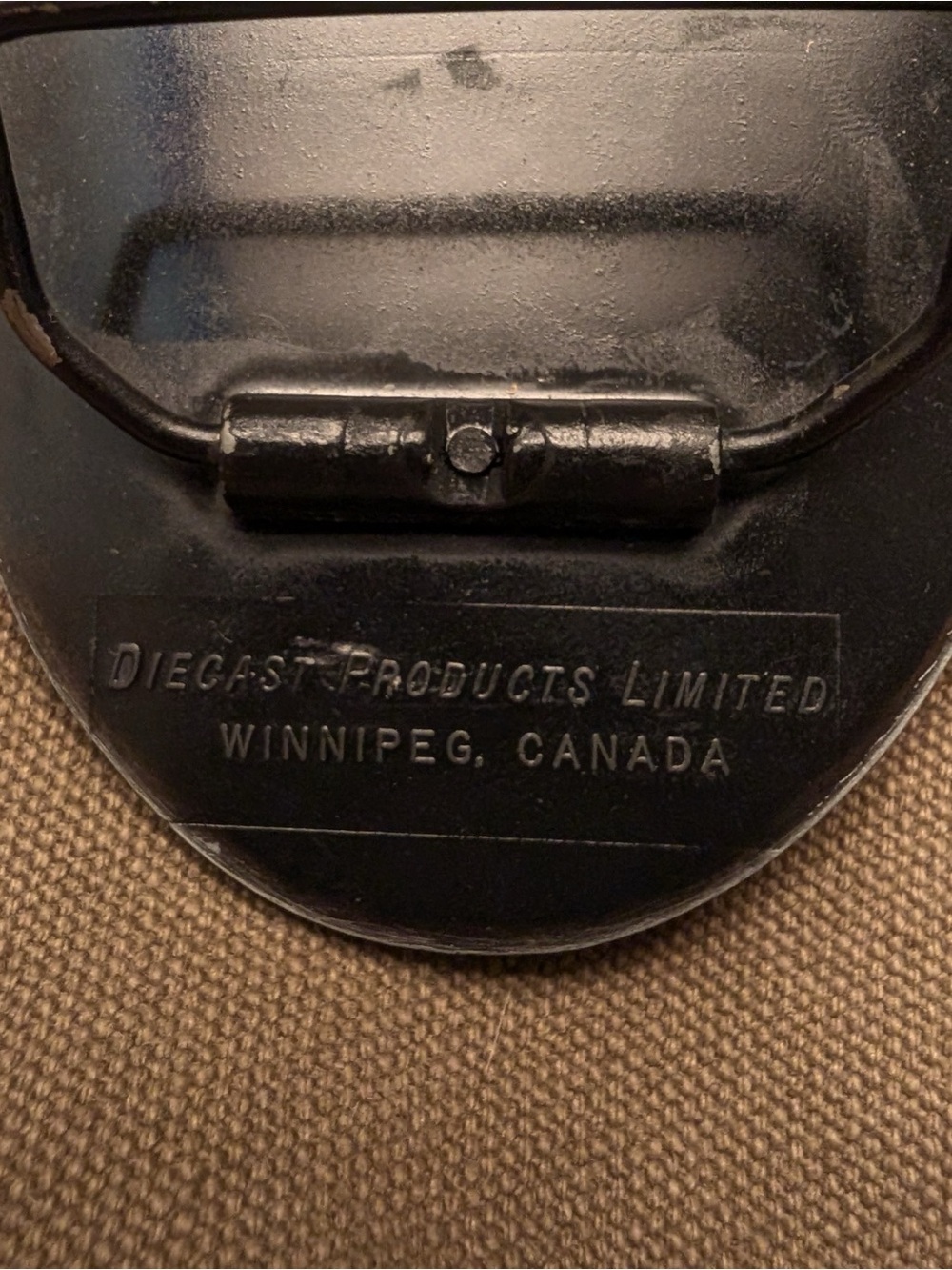 RARE 1980s Vintage Heritage Park Belt Buckle Diecast Made In Canada Alberta - Picture 6 of 7